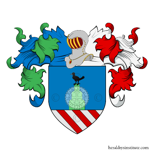 Lo stemma della famiglia Merli